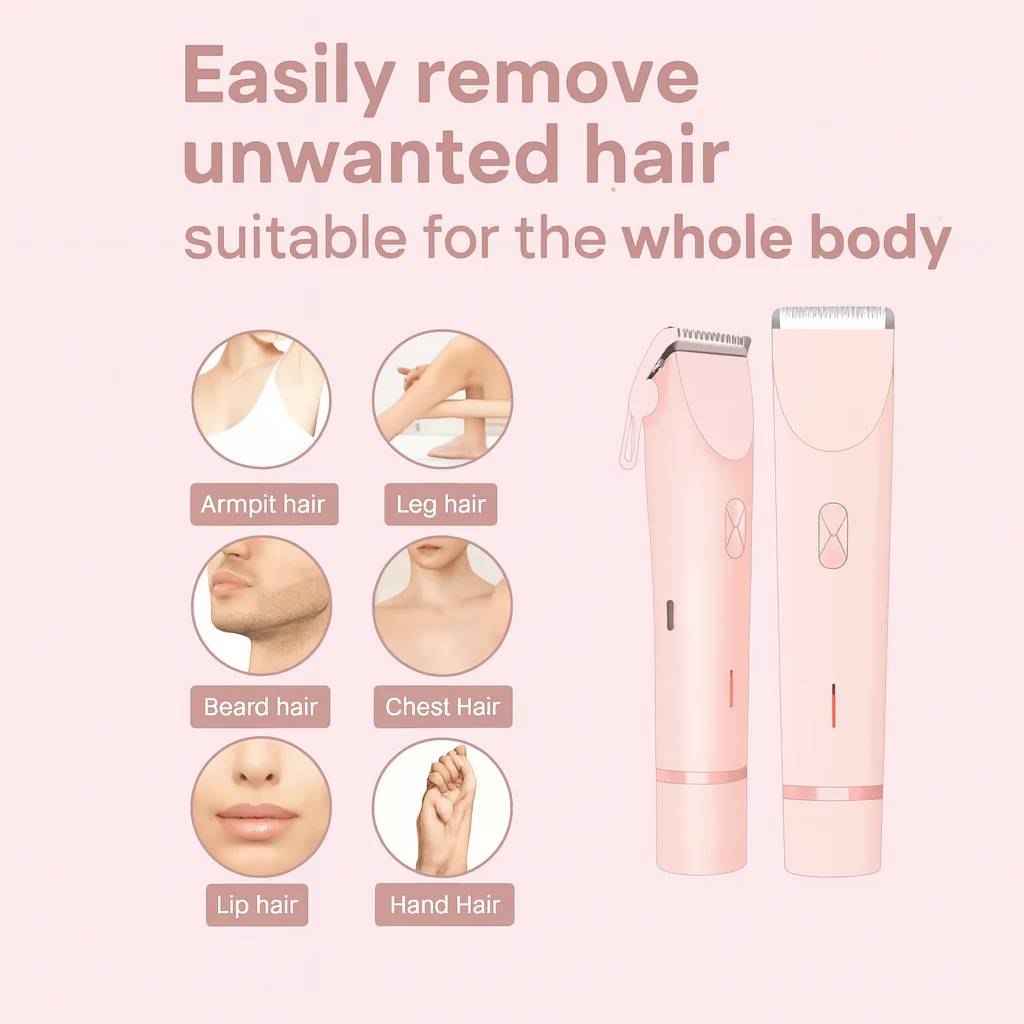 GlowShaver™ 2-in-1 Bikini & Body Trimmer